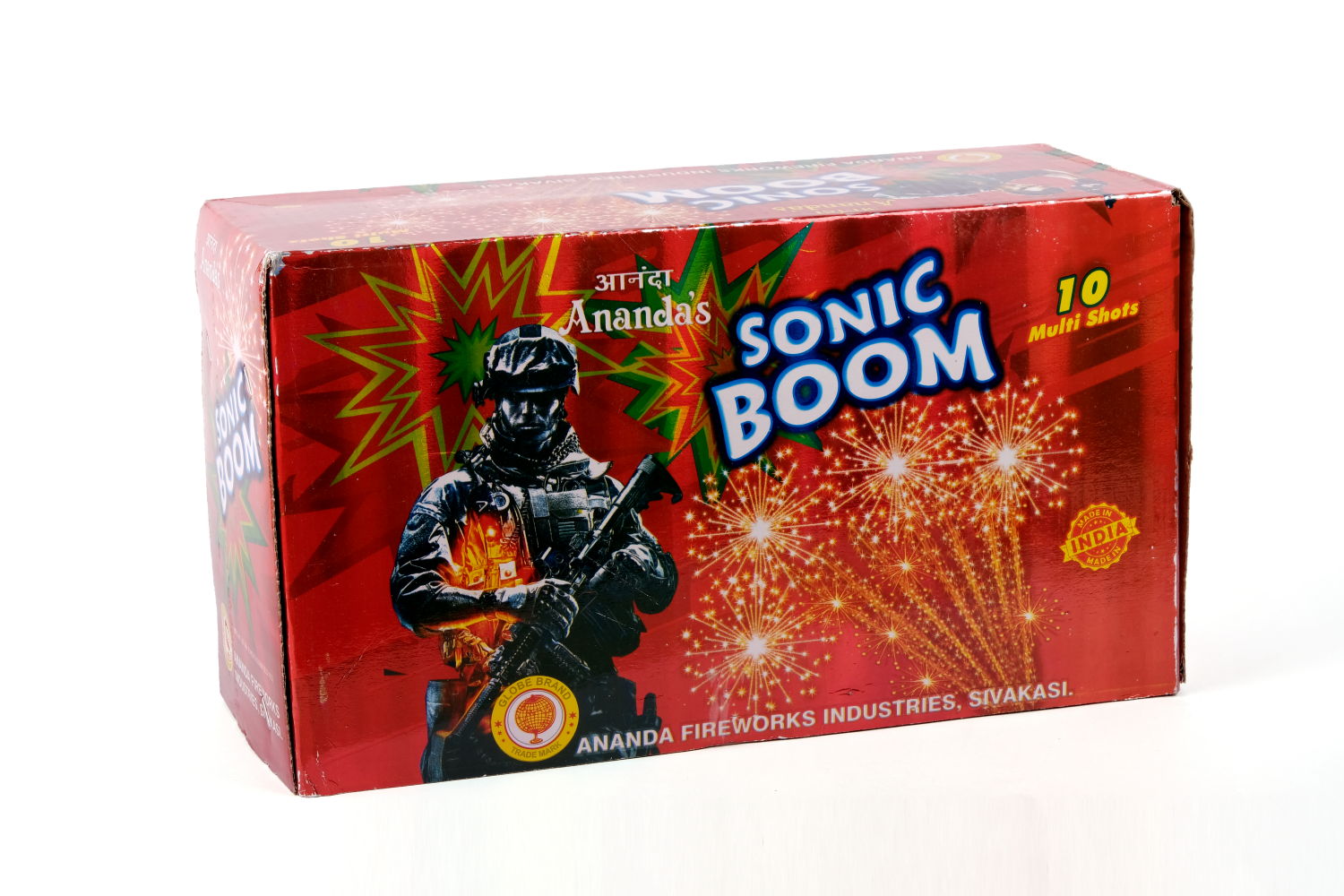 10 Shot (4 Varieties Crackling)