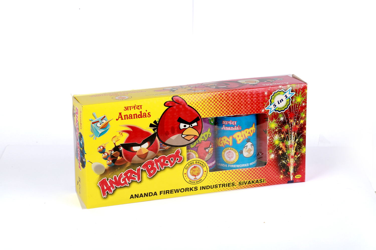 Angry Bird (5 Different Colours)