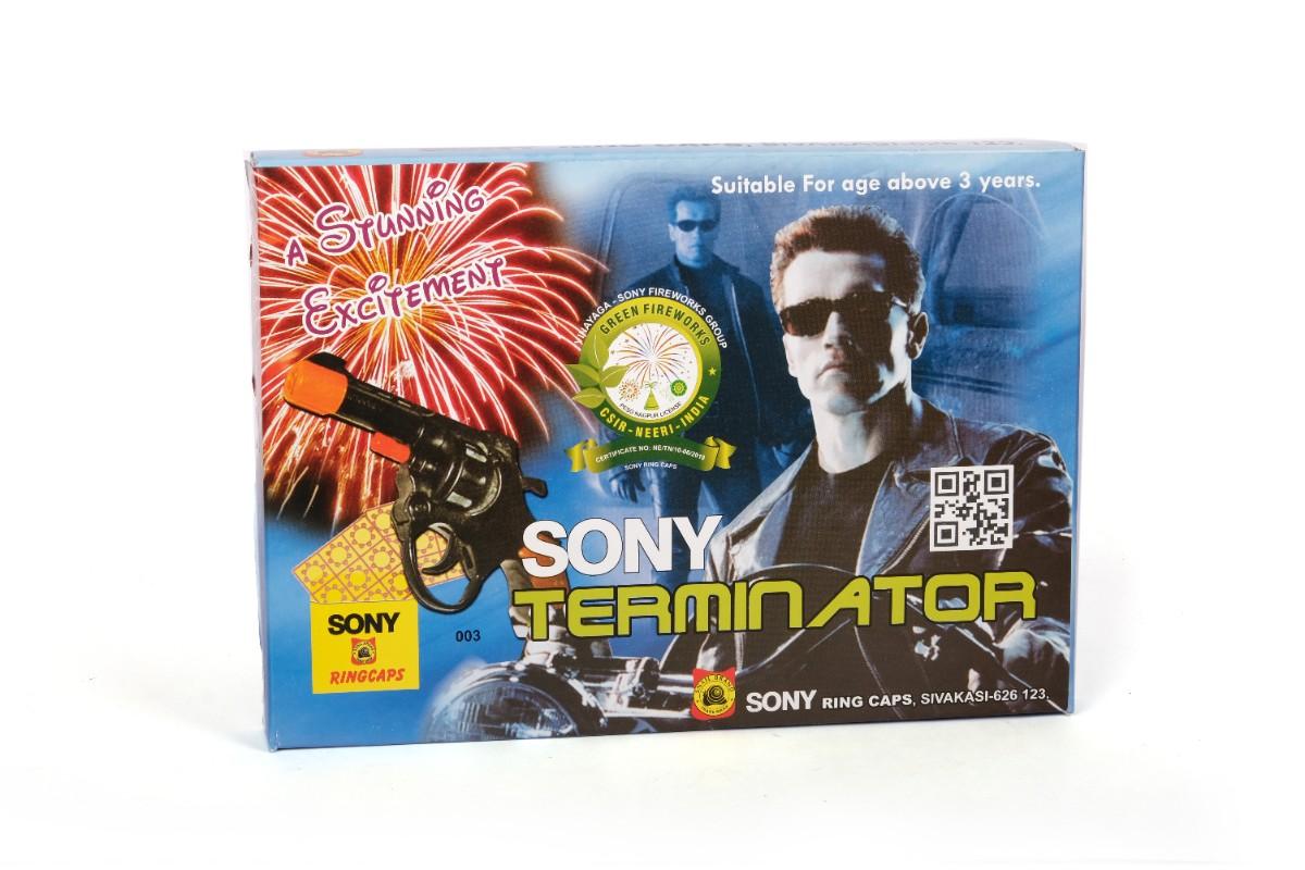 Terminator Gun with Ring Cap