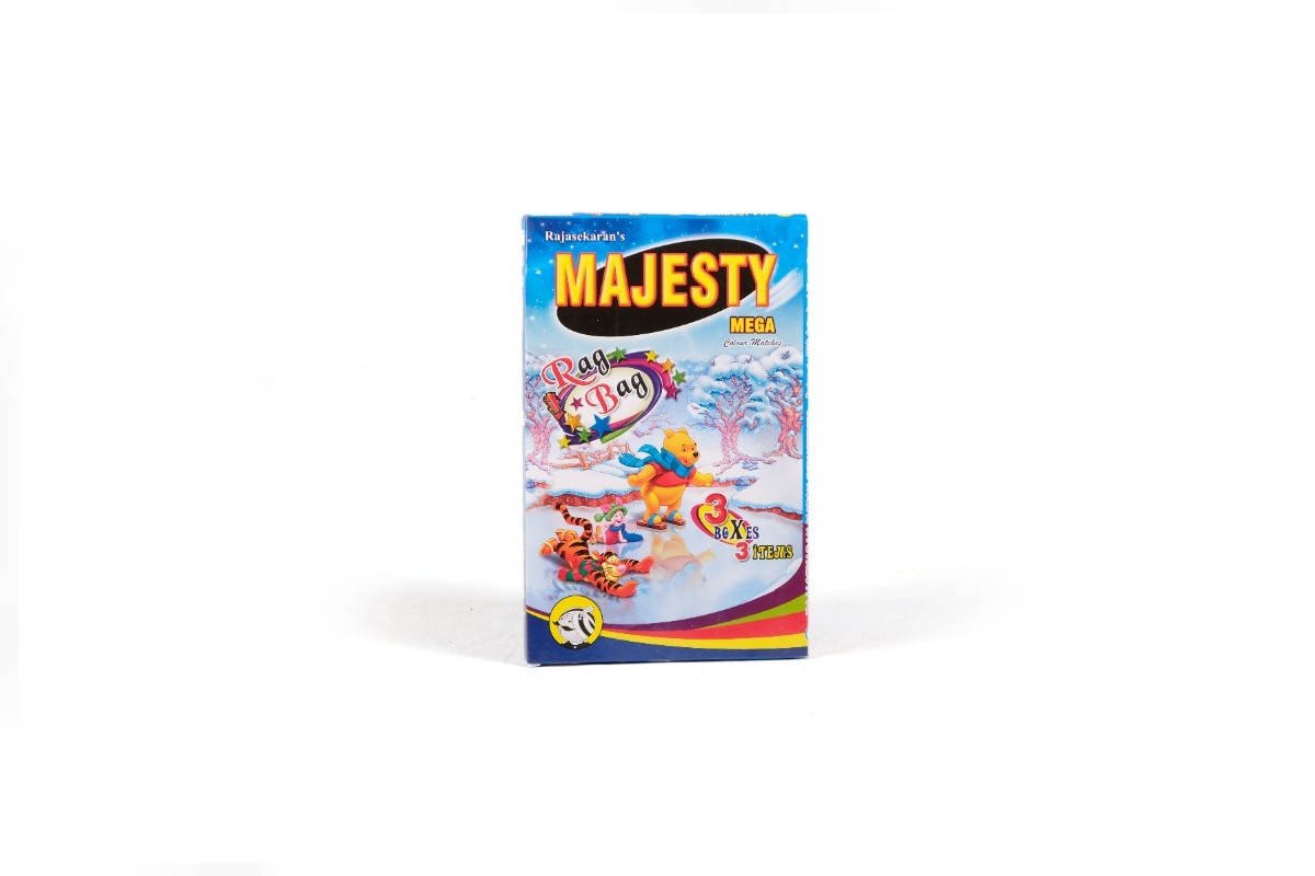 Majesty Rag Bag Matches (3x10 Pcs)
